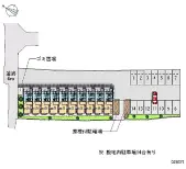 ★手数料０円★交野市私市４丁目　月極駐車場（LP）